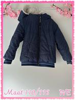 Winterjas blauw omkeerbaar reversible maat 110/116 WE, Kinderen en Baby's, Kinderkleding | Maat 110, Gebruikt, WE, Meisje, Ophalen of Verzenden
