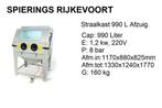 Zandstraalkast 990ltr Straalcabine straalkast Spierings, Doe-het-zelf en Verbouw, Reinigingsmachines, Niet ingevuld, Niet ingevuld