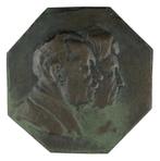 PLAQUETTE Henri Esser : Camille en Judith Esser, Verzenden, Brons, Nederland