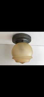 Vintage plafond lampje ( in Hilversum ), Antiek en Kunst, Ophalen of Verzenden
