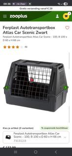 Honden transportbox ferplast B100xD60xH66, Dieren en Toebehoren, Ophalen, Zo goed als nieuw