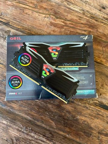 Geil 16GB(8GBx2) PC4 3000MHz met RGB beschikbaar voor biedingen