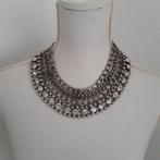 Jimmy Choo Limited Edition metal collier, Overige materialen, Nieuw, Ophalen of Verzenden, Zilver