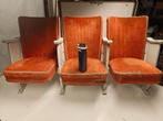 Bioscoopstoelen 150Bx79H, Huis en Inrichting, Fauteuils, Ophalen, Gebruikt, 75 tot 100 cm, 50 tot 75 cm