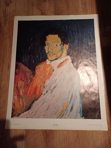 Poster zelfportret Picasso beschikbaar voor biedingen