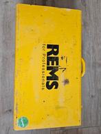 REMS Accu-Press Acc Gereedschapset, Ophalen of Verzenden, Gebruikt