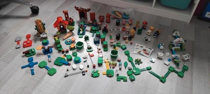 Diverse Lego Mario sets, Kinderen en Baby's, Speelgoed | Duplo en Lego, Zo goed als nieuw, Ophalen of Verzenden