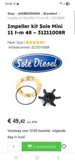 Impeller Sole Diesel, Ophalen of Verzenden, Nieuw, Motor en Techniek, Zeilboot of Motorboot