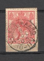 Kleinrond Valkenswaard op nr 60 op briefstukje (8557), Ophalen of Verzenden, T/m 1940, Gestempeld
