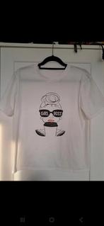 Print shirt, Kleding | Dames, Wit, Maat 42/44 (L), Nieuw, Ophalen of Verzenden