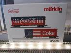 Marklin 45686 Amerikaanse wagonset Coca Cola, Hobby en Vrije tijd, Modeltreinen | H0, Wisselstroom, Ophalen of Verzenden, Zo goed als nieuw