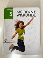 Wiskunde A VWO Boek - Moderne Wiskunde 5, Boeken, Schoolboeken, Ophalen of Verzenden, Zo goed als nieuw, VWO, Wiskunde A