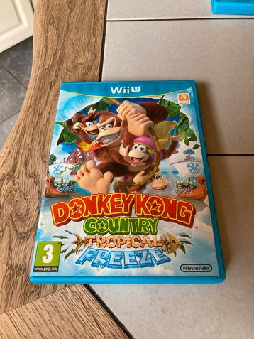 Donkey Kong Country Tropical Freeze - Wii U - Compleet beschikbaar voor biedingen