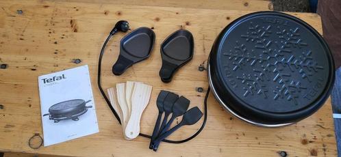Tefal gourmet/raclette set – met pannetjes & spatels, Witgoed en Apparatuur, Gourmetstellen, Gebruikt, 4 t/m 7 personen, Ophalen