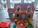 Fisher Price Huis & Speeltuin met Accessoires, Ophalen of Verzenden, Gebruikt, Poppenhuis