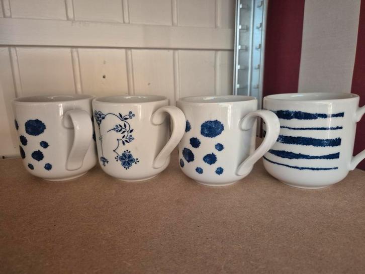 Churchill Inkie Blue mokken, Huis en Inrichting, Keuken | Servies, Gebruikt, Ophalen of Verzenden