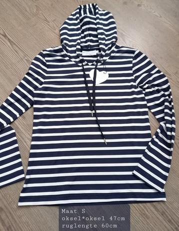 HELENA HART️ Hoodie Breton travel S (38) *NIEUW*