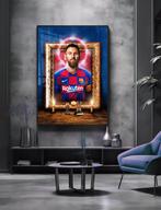 Uniek XXL Glasschilderij | Soccer Legend Messi FCB - 6 sizes, Huis en Inrichting, Oorspronkelijke maker, Verzenden, Nieuw, 125 cm of meer
