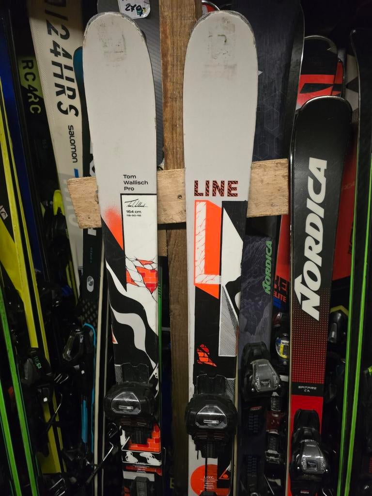 164cm twintips line Pro freestyle park skis