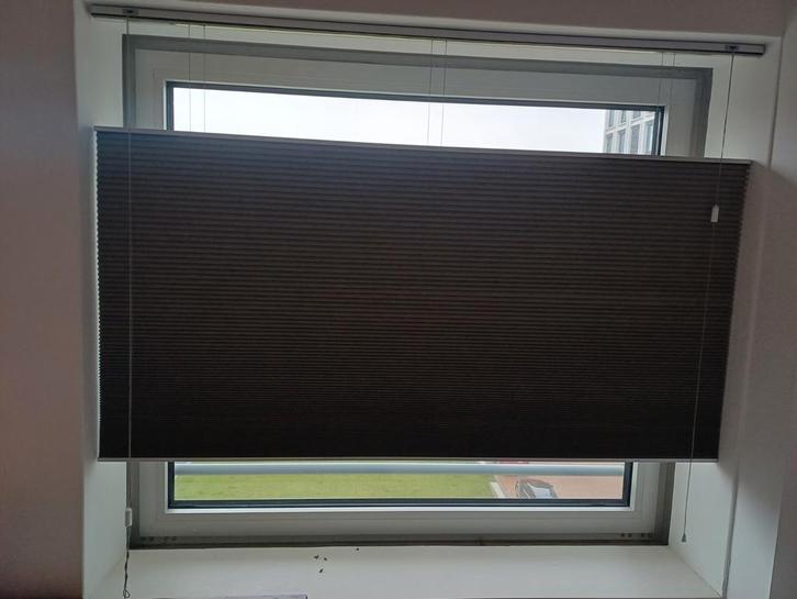 Plissé gordijnen van Tuiss mooie staat, verduisterend, Huis en Inrichting, Stoffering | Gordijnen en Lamellen, Zo goed als nieuw