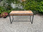 Sidetable,  met drie lades ook te gebruiken als bureau, Huis en Inrichting, Tafels | Sidetables, Ophalen, Gebruikt, 100 tot 150 cm