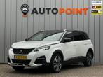 Peugeot 5008 1.2 PureTech GT-Line AUTOMAAT|7PERSOONS|TREKHAA, Auto's, Peugeot, 1199 cc, 7 stoelen, Wit, Leder