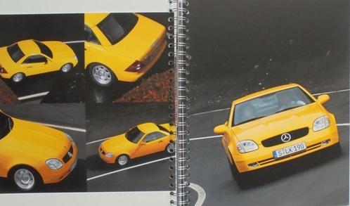 Groot aluminium Mercedes-Benz SLK fotoboek 1996 in luxe doos, Boeken, Auto's | Folders en Tijdschriften, Zo goed als nieuw, Mercedes