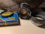 Canon 35mm f2 LTM + Filter + Zonnekap, Ophalen of Verzenden, Zo goed als nieuw, Groothoeklens