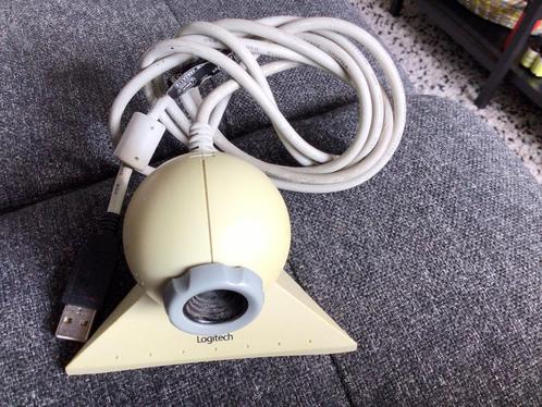 Logitech 💥Camera op Computer 💥Nostalchie 💥ophalen €7,50, Audio, Tv en Foto, Videobewaking, Zo goed als nieuw, Ophalen