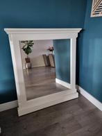 Grote klassieke zware houten spiegel, Huis en Inrichting, Woonaccessoires | Spiegels, Ophalen, Zo goed als nieuw, Rechthoekig