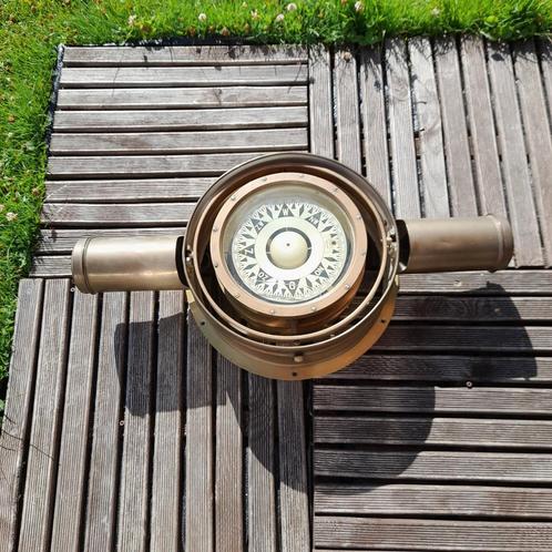 Antiek Scheepskompas - Observator Rotterdam, Antiek en Kunst, Antiek | Gereedschap en Instrumenten, Ophalen of Verzenden