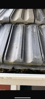 Vlakke mulden dakpan +/- 160m2, Ophalen, Steen of Klei, Zo goed als nieuw, 15 m² of meer