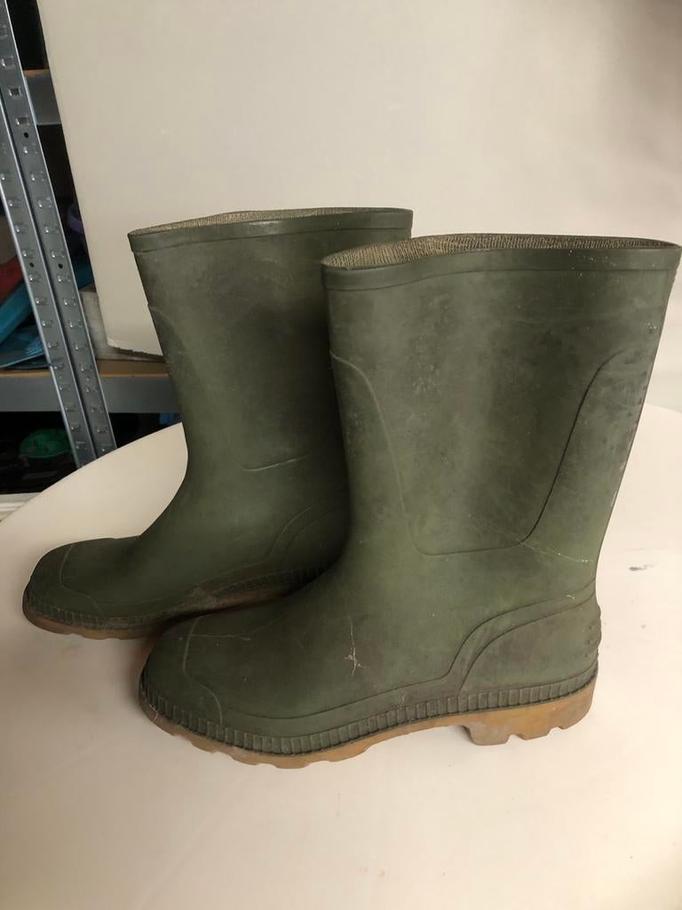 Rubber Regenlaarzen - Maat 41 en 42, Ophalen of Verzenden, Gedragen, Overige kleuren, Regenlaarzen
