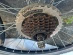 Sportvelgen, racefiets met 7 schijven compleet. 28 "x 1,25, Fietsen en Brommers, Fietsonderdelen, Gebruikt, Algemeen, Shimano