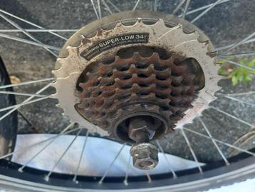 Sportvelgen, racefiets met 7 schijven compleet. 28 "x 1,25 beschikbaar voor biedingen