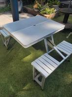 Picknicktafel inklapbaar alu, Caravans en Kamperen, Ophalen, Gebruikt, Overige