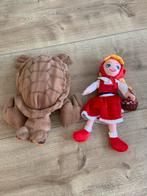 Efteling knuffels als nieuw schildpad panda droom Roodkapje, Ophalen of Verzenden, Zo goed als nieuw, Overige typen