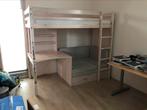 Hoogslaper met bureau, bank/logeerbed, Huis en Inrichting, Ophalen, Eenpersoons, Zo goed als nieuw, 200 cm