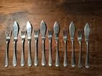 Art deco zilver visbestek Driesen Schoonhoven/Utrecht, Antiek en Kunst, Ophalen of Verzenden, Zilver