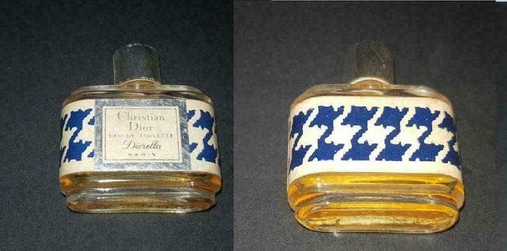 Miniatuur Diorella Christian Dior (1972), Verzamelen, Parfumverzamelingen, Zo goed als nieuw, Miniatuur, Ophalen of Verzenden