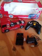 Mercedes benz race truck 1:24 rood, Hobby en Vrije tijd, Modelauto's | 1:24, Ophalen of Verzenden, Zo goed als nieuw, Bus of Vrachtwagen