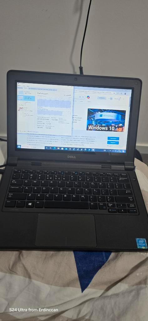 Te koop Dell Latitude 3160, Computers en Software, Windows Laptops, Niet werkend, 14 inch, SSD, 2 tot 3 Ghz, 4 GB, Azerty, Met touchscreen