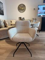 Magazijn Opruiming | Eetkamerstoel Helsinki (4) t.w.v. €1156, Wit, Nieuw, Ophalen of Verzenden, Metaal