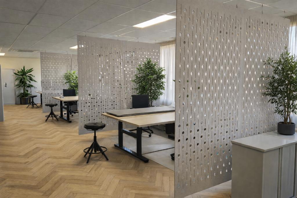 Akoestisch Scheidingswand Wandpanelen Hangpanelen Kantoor, Ophalen, Nieuw