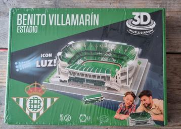 Real Betis Benito Villamarín 3D Puzzel Stadion beschikbaar voor biedingen