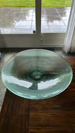 Prachtige grote schaal met een diameter van 44 cm, Glas, Schaal, Rond, Zo goed als nieuw