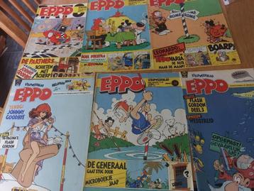 Eppo strip blad  1979 en 1980  6 stuks beschikbaar voor biedingen