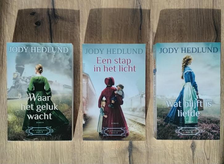 De kindertrein - Trilogie - Jody Hedlund, Boeken, Romans, Zo goed als nieuw, Amerika, Ophalen of Verzenden