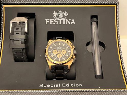 Festina F16972/1 Chrono Bike Special Edition, Sieraden, Tassen en Uiterlijk, Horloges | Heren, Nieuw, Polshorloge, Overige merken