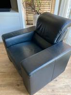 Zwarte fauteuil, Gebruikt, Ophalen of Verzenden, 75 tot 100 cm